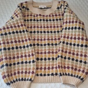 Blu Pepper Stripe Sweater Women's Size XS NWOT